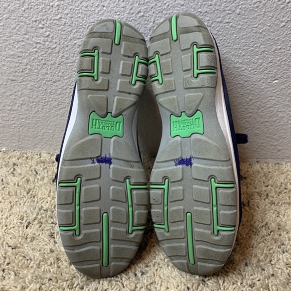 Duluth Trading Co royal blue suede lace up casual trainers sneakers size 8 M - Picture 10 of 11